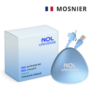 모스니에 삼각 3in1 케이블+커스텀케이스
