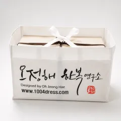[주문제작] 부직포 넓은 사각 선물세트 (550x250x550mm) 상품 이미지