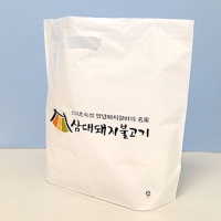 비닐가방 봉투 | 비닐쇼핑백_불투명 바닥넓은비닐 400*160*375mm
