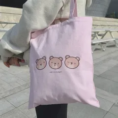 [주문제작] 곰 세마리 전사 에코백 (350x410mm) 상품 이미지