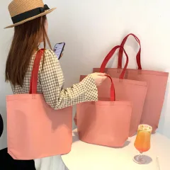 다용도 부직포 가방 스탠드형 장바구니 쇼핑백 인쇄가능(품절) 상품 이미지