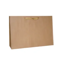 크라프트지 숄더형 쇼핑백 中 (1묶음-100EA)(450x120x300mm) 상품 이미지