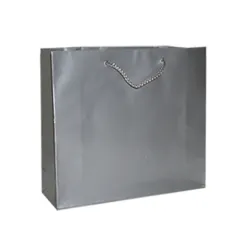 기성 종이쇼핑백 3호(은색) (1묶음-50EA)(330x100x290mm) 상품 이미지