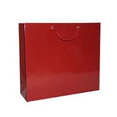 기성 종이쇼핑백 3호(자주색) (1묶음-50EA)(330x100x290mm) 상품 이미지