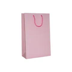 기성 종이쇼핑백 7호(핑크) (1묶음-100EA)(150x70x230mm) 상품 이미지