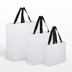 타포린가방 종이 화이트 상품 이미지