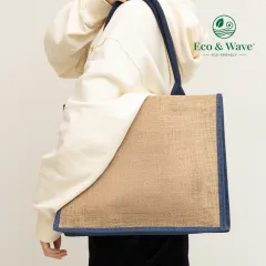 [에코웨이브] 아틀리에 주트백 (400x125x320mm) 상품 이미지