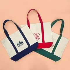 빅사이즈 캔버스 투톤 에코백 12수 (45x37cm) 상품 이미지