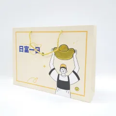 (Blossom) 컬러인쇄 종이 쇼핑백 가로형 (360×260×80mm) 1P 상품 이미지