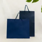 엠보 쇼핑백 코발트블루 7종 (1묶음:50장)