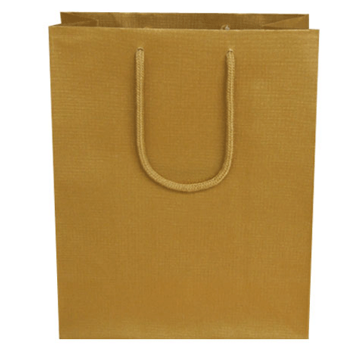 종이쇼핑백(기성) | 펄 6호 금색 (200*100*250mm) (1묶음: 50개)