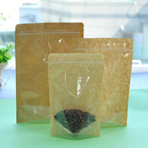 비닐가방 봉투 | 비닐 지퍼백_비닐 코팅종이 지퍼백 (130*200mm)